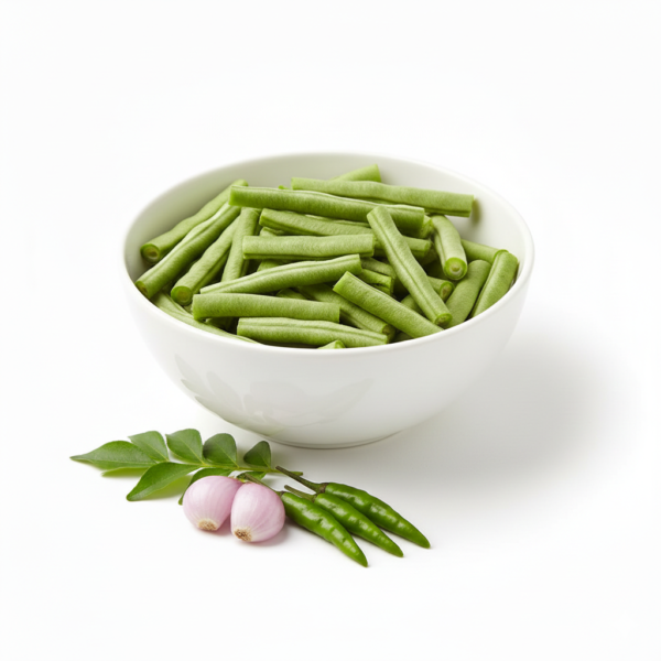 Payar (Long beans) Mezhukkupuratti Cut 300g