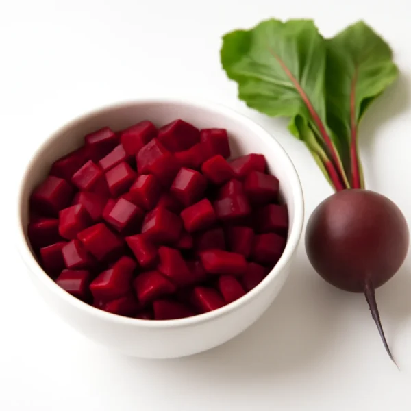 Beetroot Mezhukkupuratti Cut