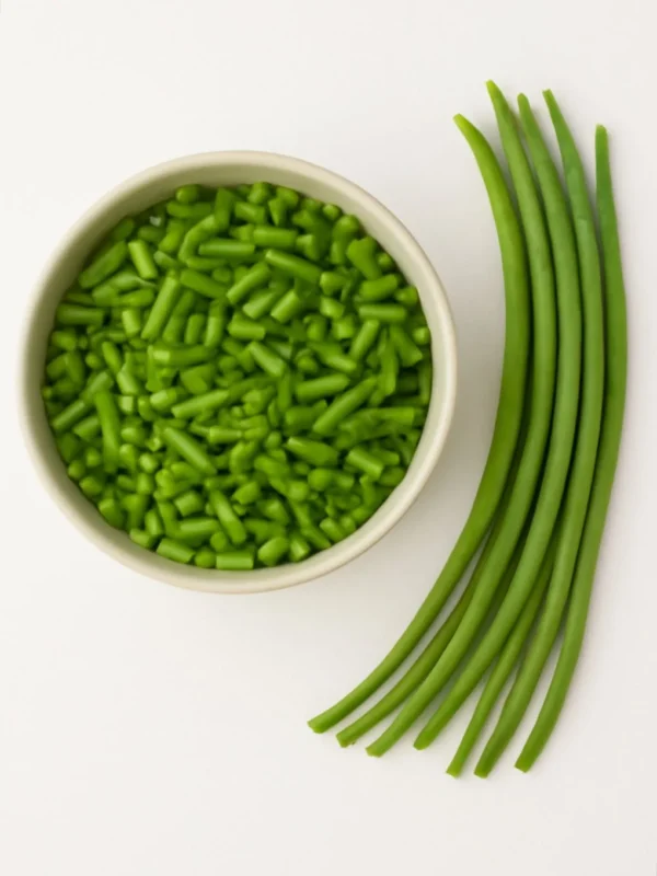 Payar (Long beans) Mezhukkupuratti Cut