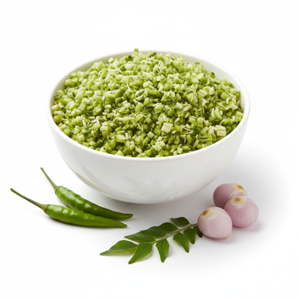 Pavakka (Bitter gourd) Thoran Cut 300g